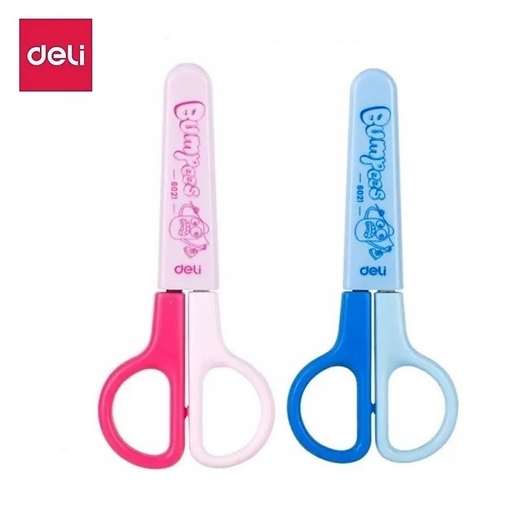 Combo kéo học sinh Deli 6021 / 6022 / 6023 / 6031 / 6032 / 6061 / Kéo thủ công mỹ thuật