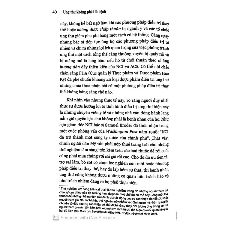 Ung Thư Không Phải Là Bệnh Mà Là Cơ Chế Chữa Lành - Ảnh 7