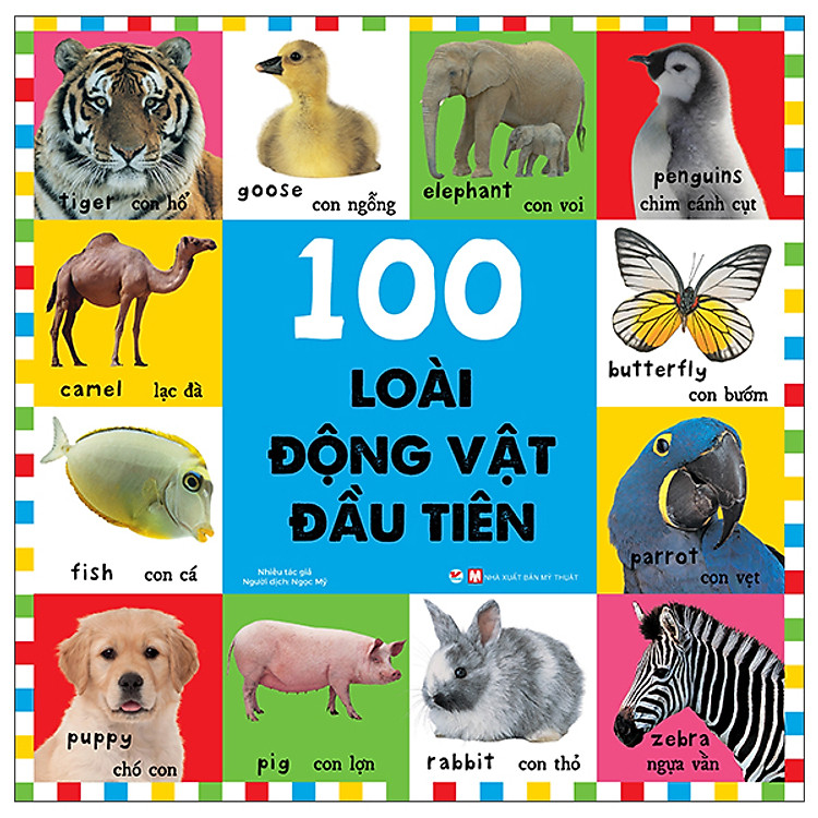 Từ Vựng Đầu Đời Cho Bé – 100 Loài Động Vật Đầu Tiên