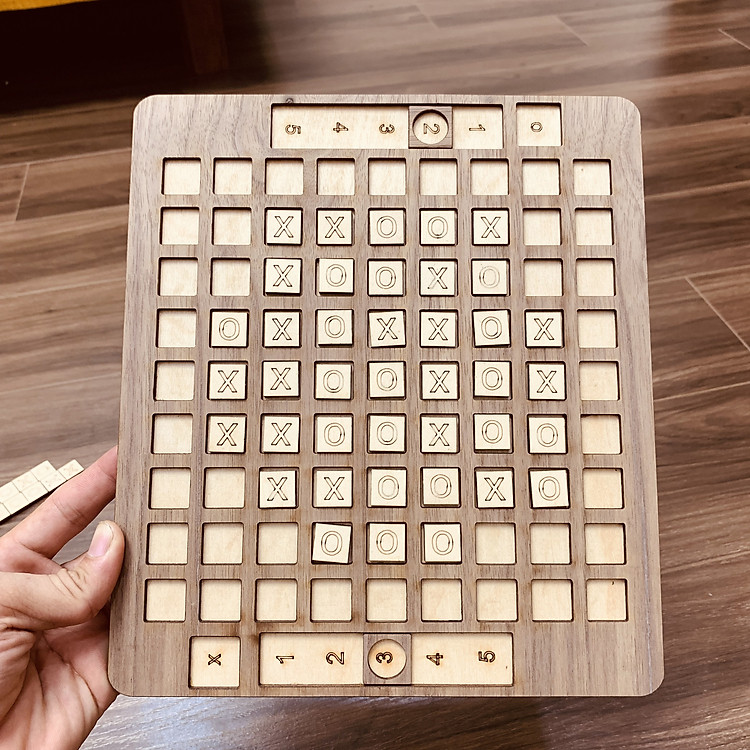 Đồ Chơi Gỗ - Bàn Chơi Caro Chính hãng Giá rẻ - Hình ảnh 4