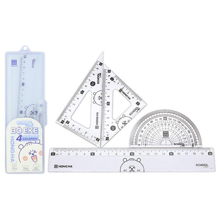 Bộ Thước Eke Chiikawa (4 món) - Ảnh 2