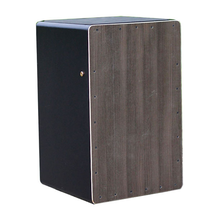 Trống cajon màu gỗ có tay gắn EQ ra loa - Trống tập chơi và biểu diễn - Tặng bao và dây jack