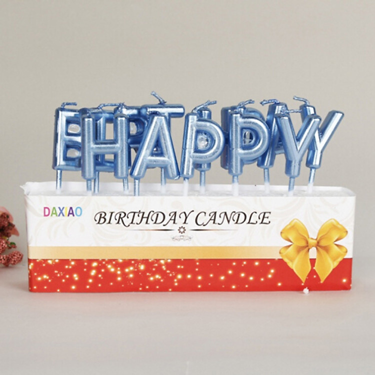 Nến trang trí sinh nhật Happy Birthday