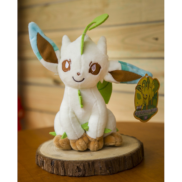 Gấu bông Pokemon Eevee Leafeon cao cấp Chính hãng Tiết kiệm - Hình ảnh 3