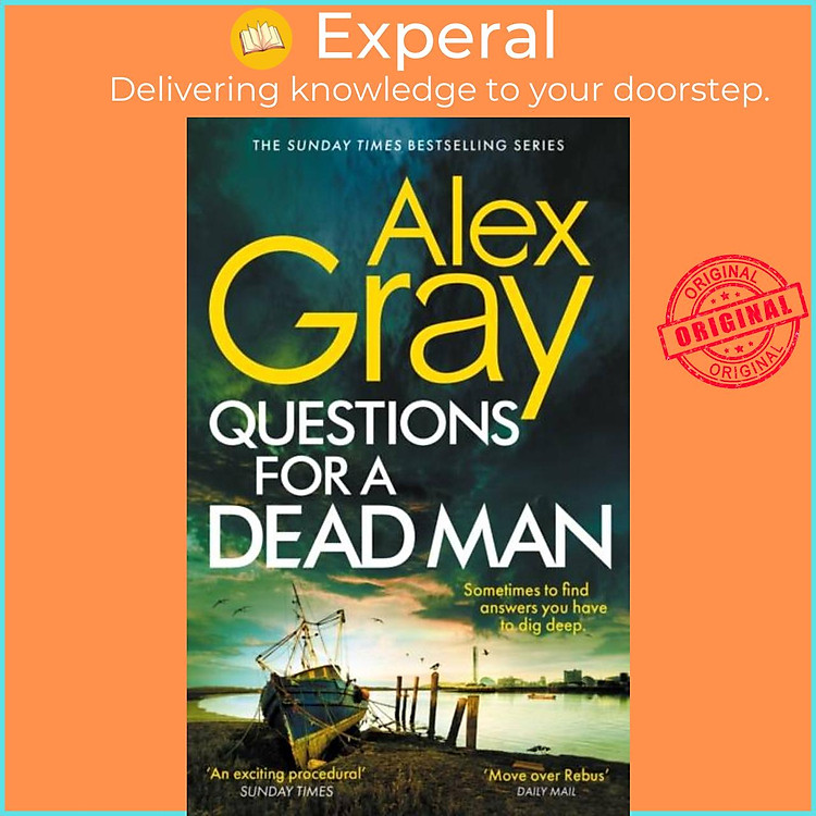 Sách - Questions for a Dead Man - The thrilling new instalment of the Sunday Times by Alex Gray (UK edition, paperback)