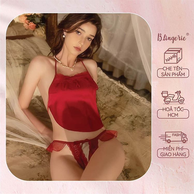 Bộ Đồ Ngủ Cosplay Yếm Gợi Cảm (Không Kèm Áo Choàng) - B.Lingerie
