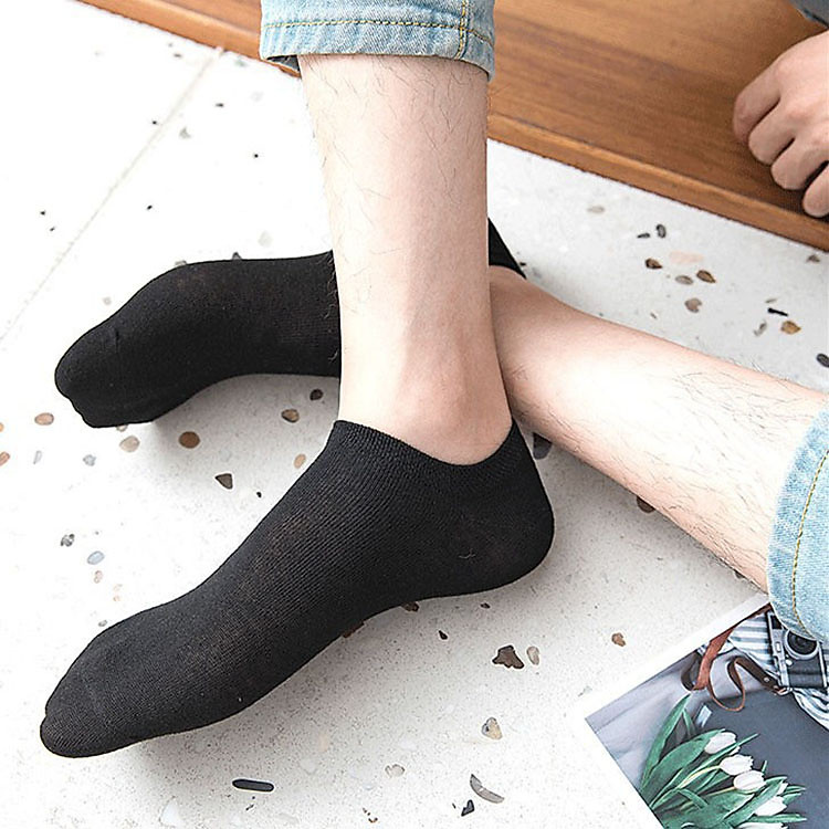 Set 5 Đôi Tất Nam Cổ Ngắn Đi Giày Hàng Ngày Mát Nhẹ Tiện Lợi Chống Hôi Chân TN42