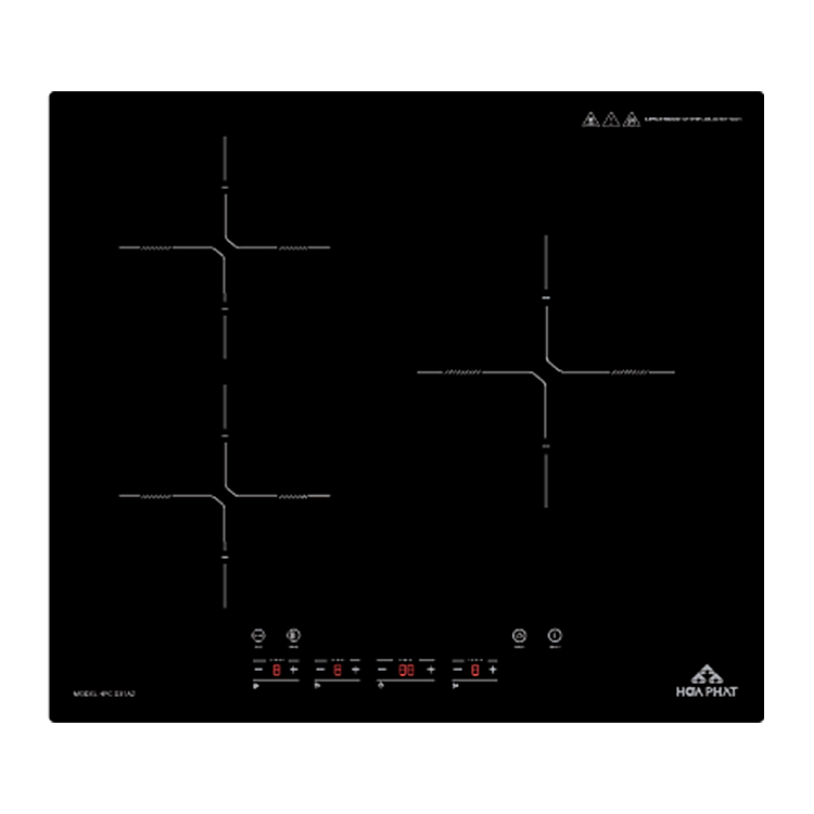 Bếp điện từ ba Hòa Phát HPC D31A2 - Tổng công suất 5500W - Bảo hành 24 tháng - Hàng Chính Hãng