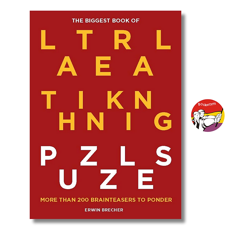 Sách - The Biggest Book of Lateral Thinking Puzzles: 100+ Brainteasers to Ponder by Erwin Brecher