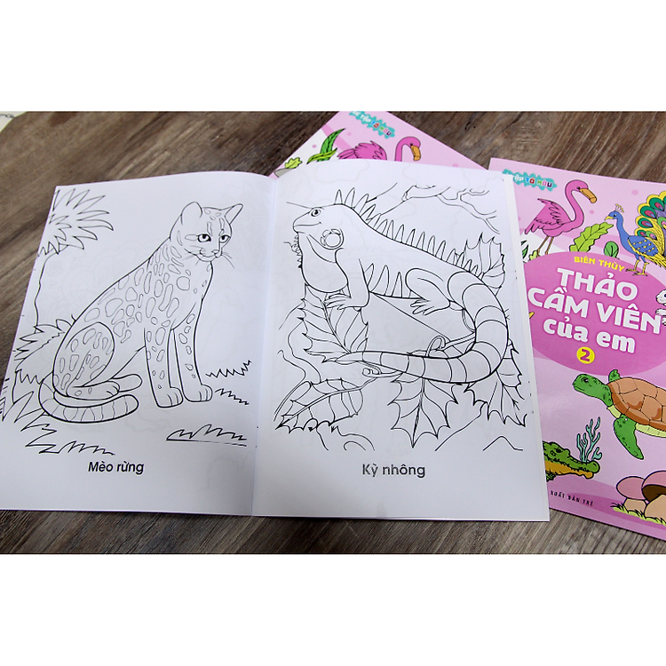 Bé Tập Tô Màu - Thảo Cầm Viên Của Em - Ảnh 2