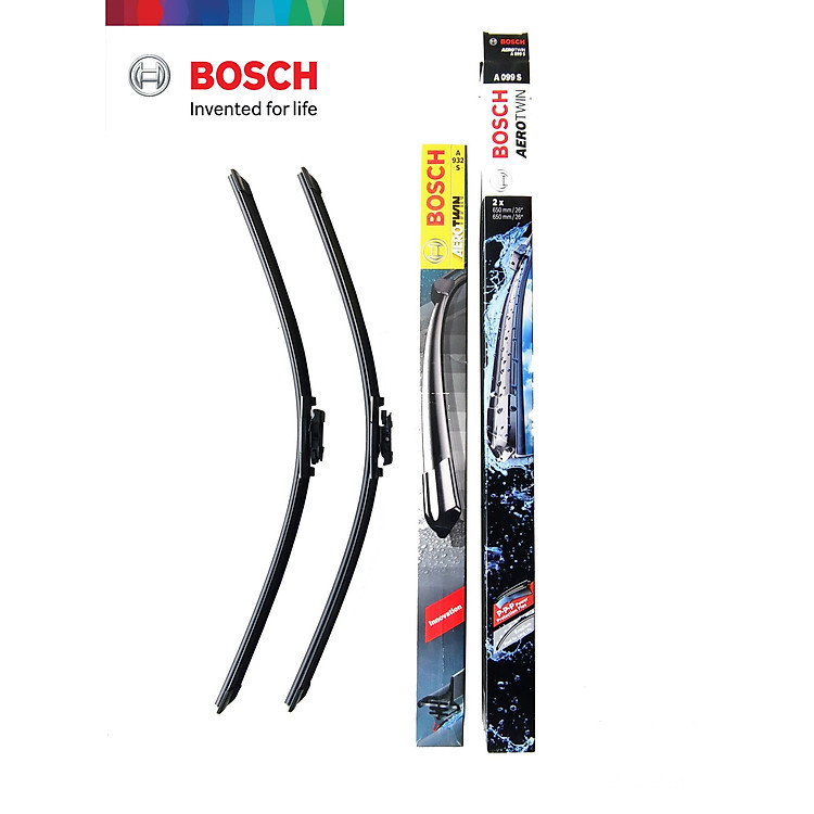BỘ GẠT MƯA BOSCH AEROTWIN EURO SET FORD EXPLORER, LR EVOQUE (-2021) - 22X26 (7215)
