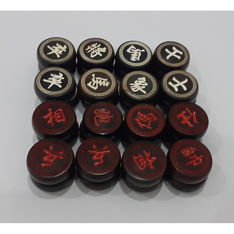 Bộ cờ tướng gỗ trắc khắc lazser Chính hãng Giá rẻ - Hình ảnh 2