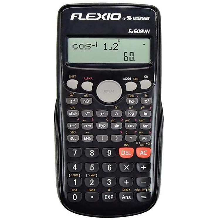 Máy Tính Khoa Học Flexio Thiên Long Fx509VN - Màu Đen - Ảnh 2