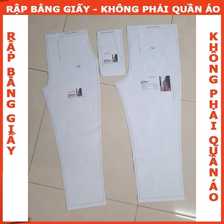 Rập giấy A0 đầm nữ mã 667 (BẢN VẼ) - Ảnh 2