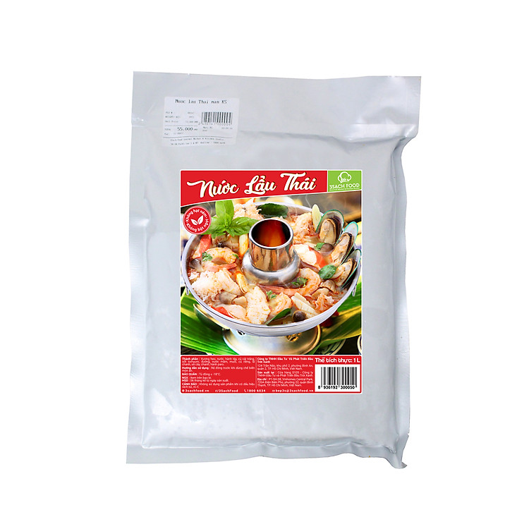 Nước lẩu thái 3Sach Kitchen - 500ml