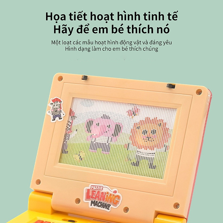 Mua Đồ Chơi Laptop Cho Bé Có Đèn Led Chính hãng Tiết kiệm - Hình ảnh 5