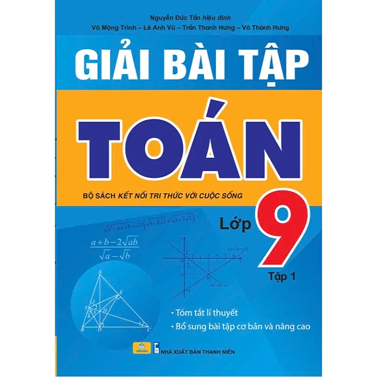 Sách - Giải Bài Tập Toán 9 (Kết Nối Tri Thức ) (lẻ +Combo 2)