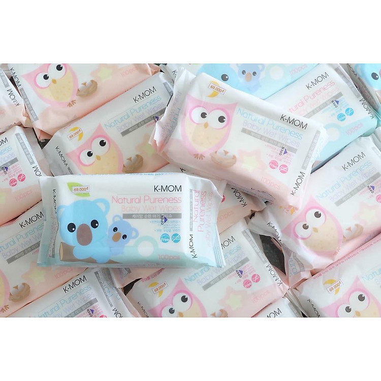 Combo 3 Khăn Ướt K-mom KM13110 Uy tín Giá tốt - Hình ảnh 2