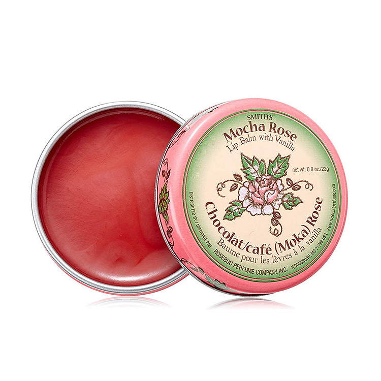Son Dưỡng Rosebud Smith's Mocha Rose Lip Balm