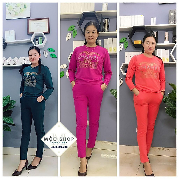 Bộ Nỉ nữ chất đẹp, phom đẹp