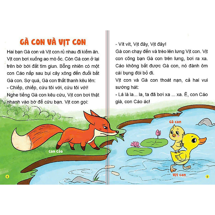 Truyện Thơ Đồng Dao Cho Bé Học Nói - Giúp Bé Phát Triển IQ Và EQ - Dành Cho Trẻ Từ 0 - 6 Tuổi - Ảnh 6