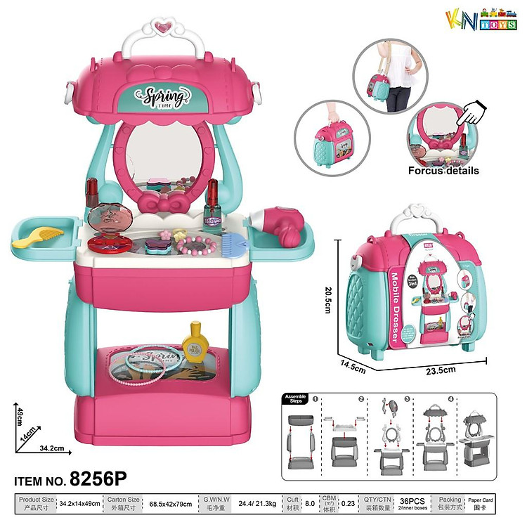 Đồ chơi trang điểm cho bé gái BOWA Chính hãng Giá rẻ - Hình ảnh 2