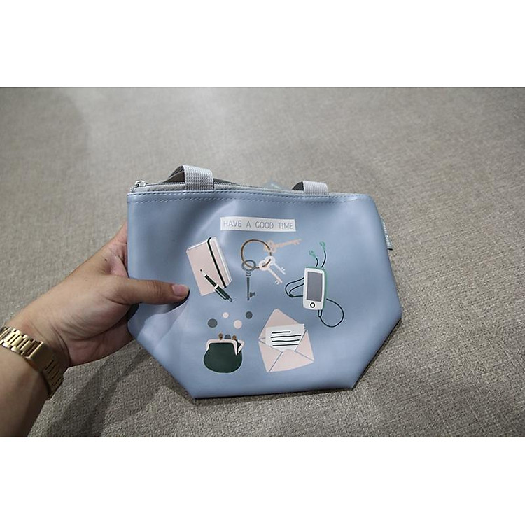 Túi Xách Silicon Moshi 092 - Màu Xanh - Ảnh 3