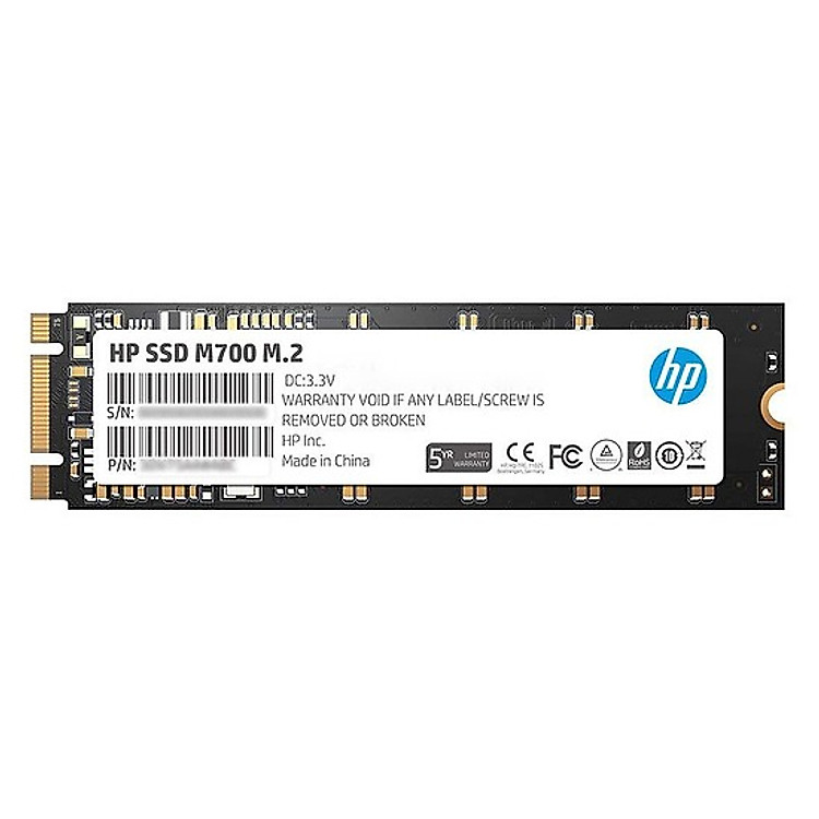 Ổ Cứng SSD HP S700 M.2 120GB - Hàng Chính Hãng