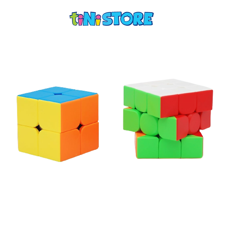 Rubik 3x3 và Rubik 2x2 - DK81085 Chính hãng Tiết kiệm - Hình ảnh 2