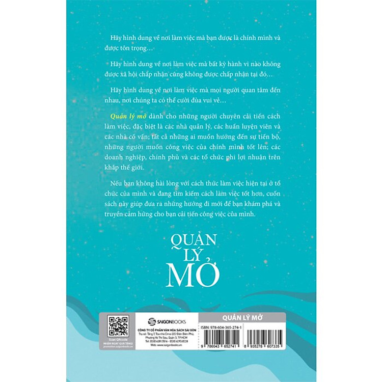 Quản Lý Mở - Làm Việc Tốt Hơn Vì Một Thế Giới Tốt Hơn - Ảnh 2