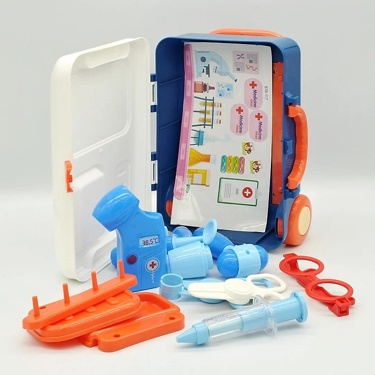 Mua Bộ Đồ Chơi Hộp Kéo Bác Sĩ Duka Chính hãng Giá rẻ - Hình ảnh 3