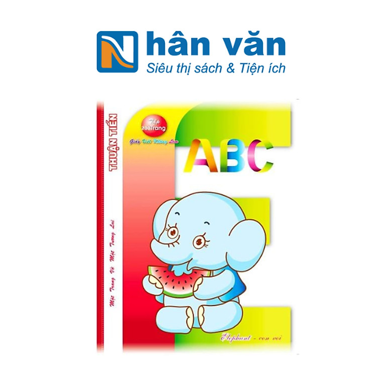 Tập Học Sinh Thuận Tiến ABC (200 trang, 4 ô li, 80gsm)