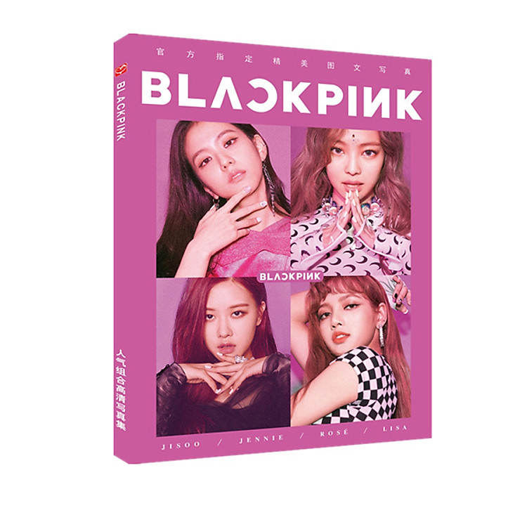 Sách Photobook Blackpink mẫu số 1 thiết kế độc đáo