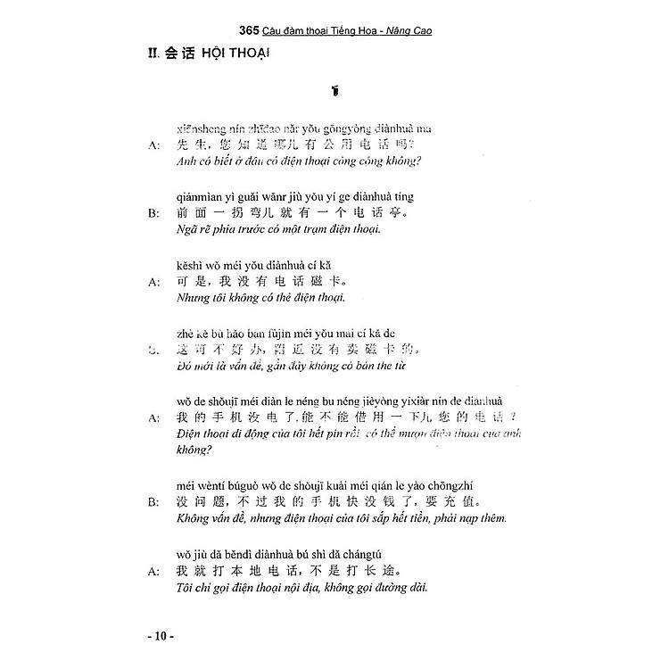 365 Câu Đàm Thoại Tiếng Hoa (Quyển 2: Nâng Cao) - Ảnh 8