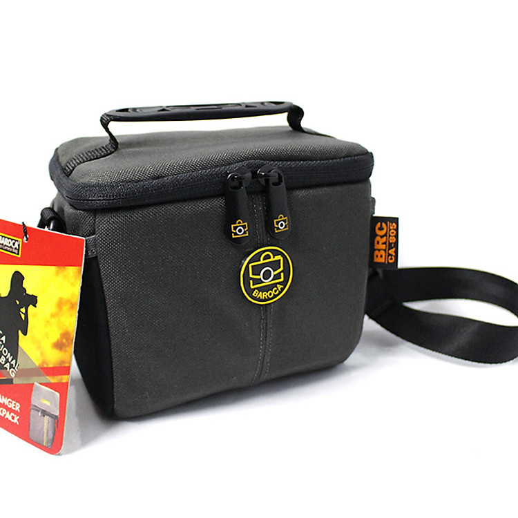 Túi Đựng Máy Ảnh Mirrorless Canon, Nikon, Fujiflim...Baroca CA805 ( Grey )