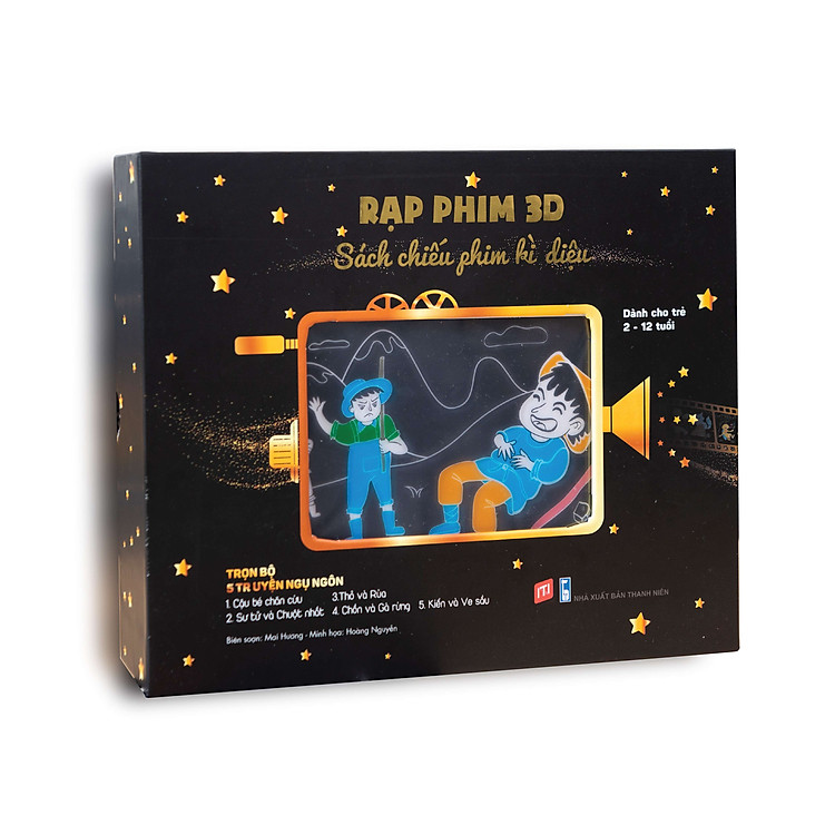 Rạp phim 3D - Sách chiếu phim kì diệu