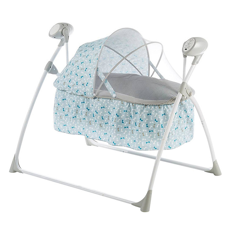 Nôi tự động cao cấp Mastela điều khiển từ xa, có nhạc SG237