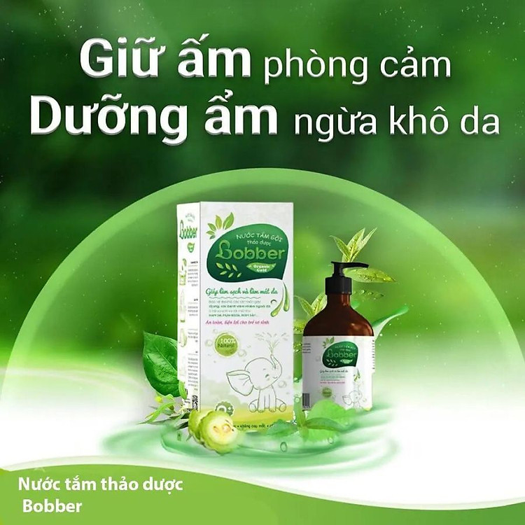 Nước Tắm Gội Thảo Dược Bobber 300ml Chính hãng Ưu đãi - Hình ảnh 2