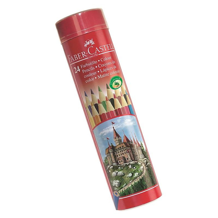Faber-Chì Màu Lục Giác Castle (24 màu) - Ảnh 5