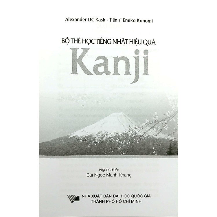Sách - Bộ Thẻ Học Tiếng Nhật Hiệu Quả Kanji - Hình ảnh 5