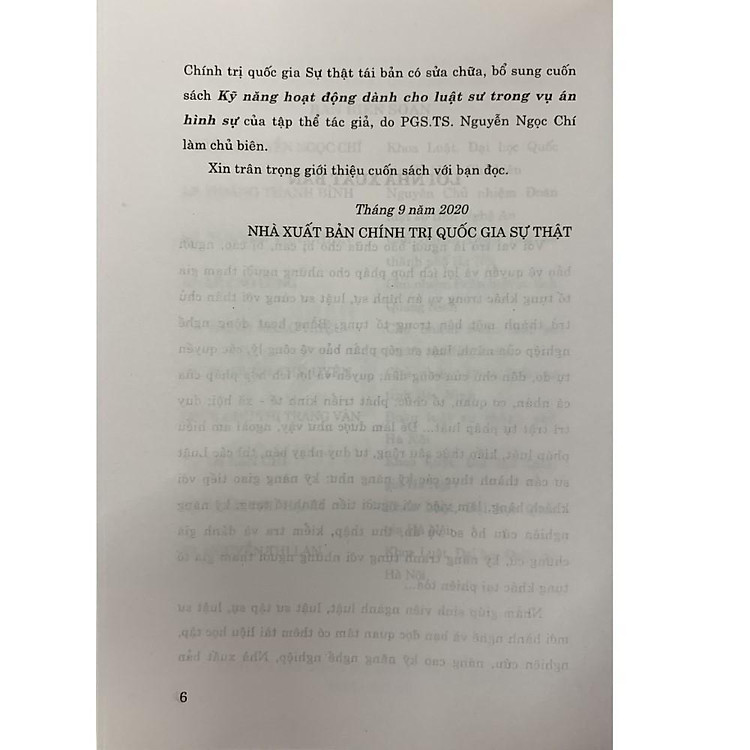 Kỹ Năng Hoạt Động Dành Cho Luật Sư Trong Vụ Án Hình Sự - Ảnh 4