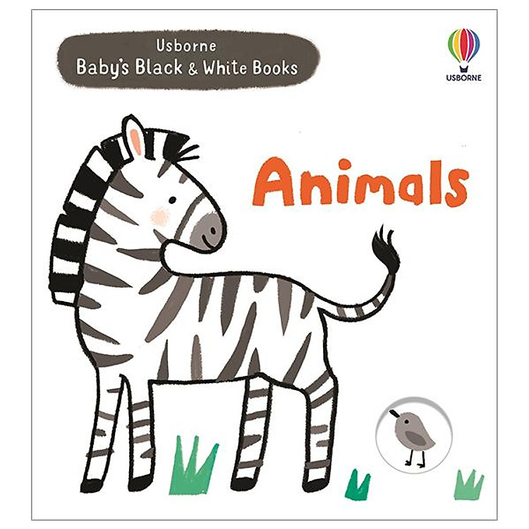 Usborne Baby’s Black And White Books: Animals