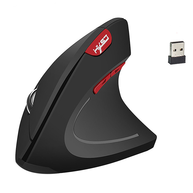 Chuột Đứng Không Dây HXSJ Chống Tê Tay MS1090 - Tặng Kèm 2 Pin Maxell Chính Hãng