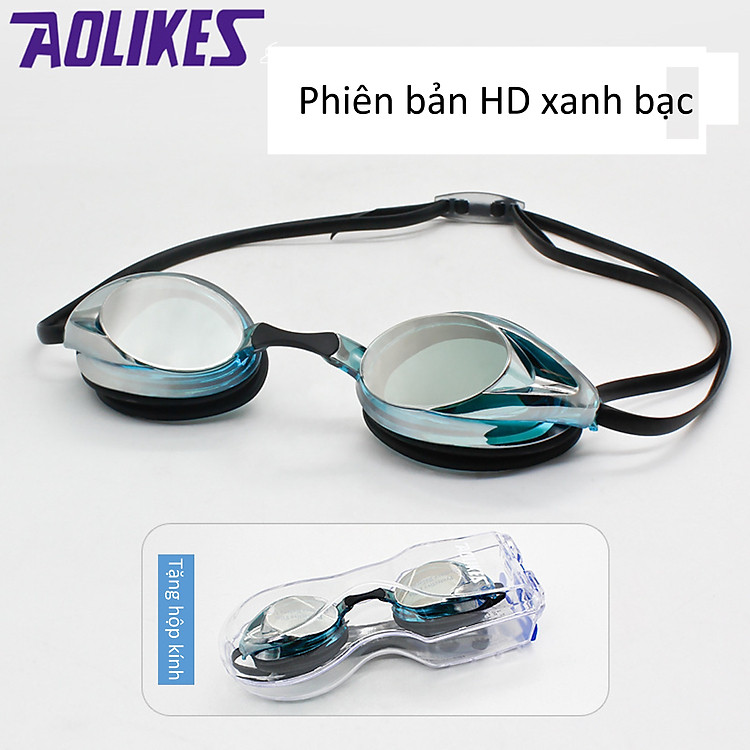 Kính Bơi Khung Nhỏ Chống Nước, Chống Sương Mù, Chống Tia UV,Tròng Kính HD Tầm Nhìn Rộng AOLIKES 5030