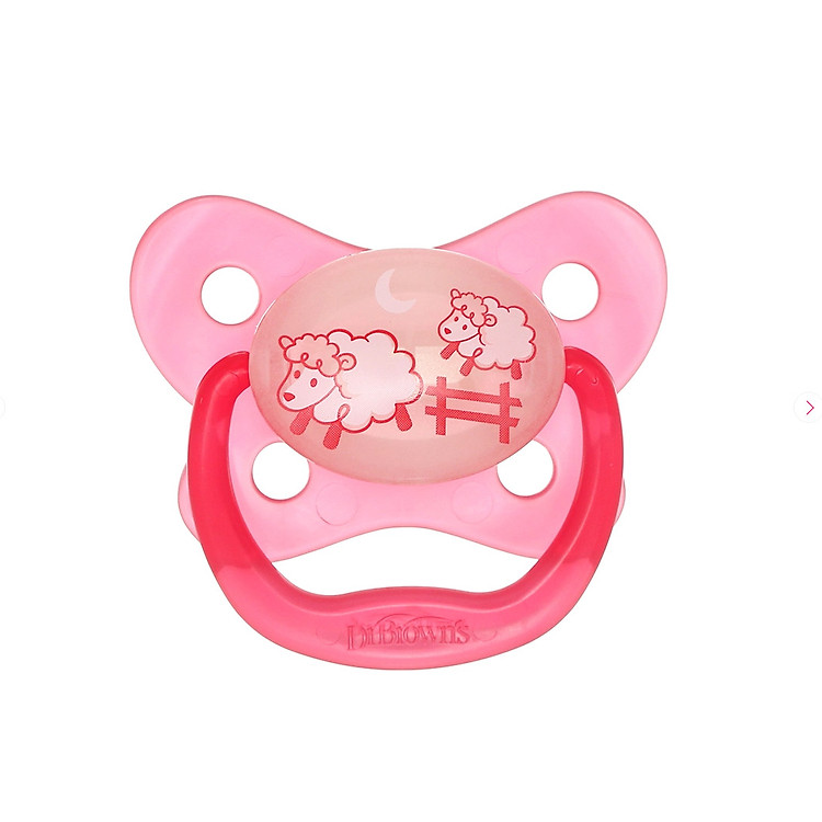 Ty ngậm phát sáng Dr.Brown's 0-6m Đảm bảo Tiết kiệm - Hình ảnh 4