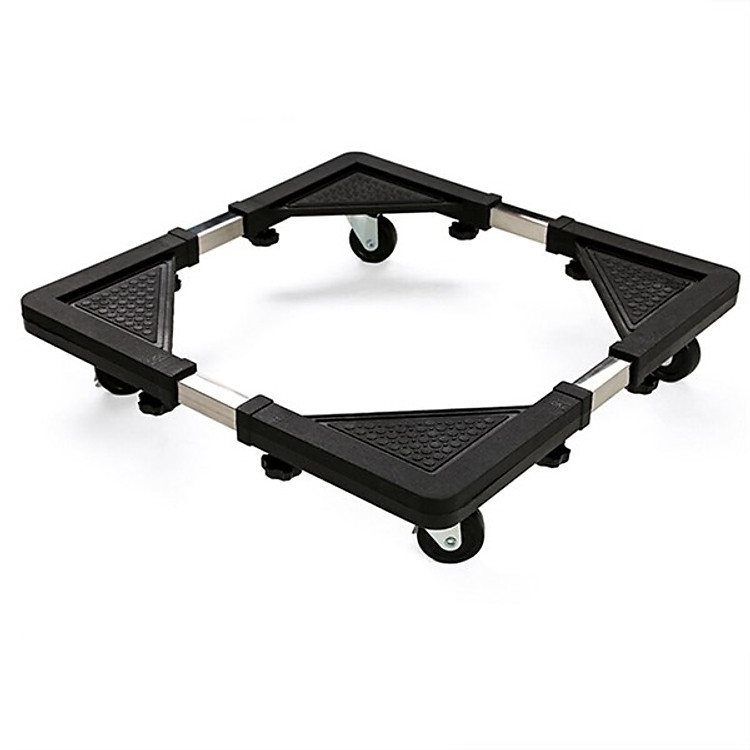 Kệ chân inox có bánh xe để máy giặt GS0099A