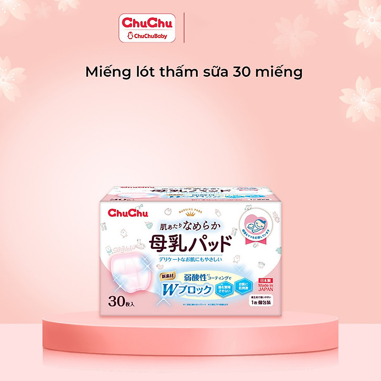 Miếng lót thấm sữa Chuchu Baby - 30 Miếng Chính hãng Giá rẻ - Hình ảnh 3