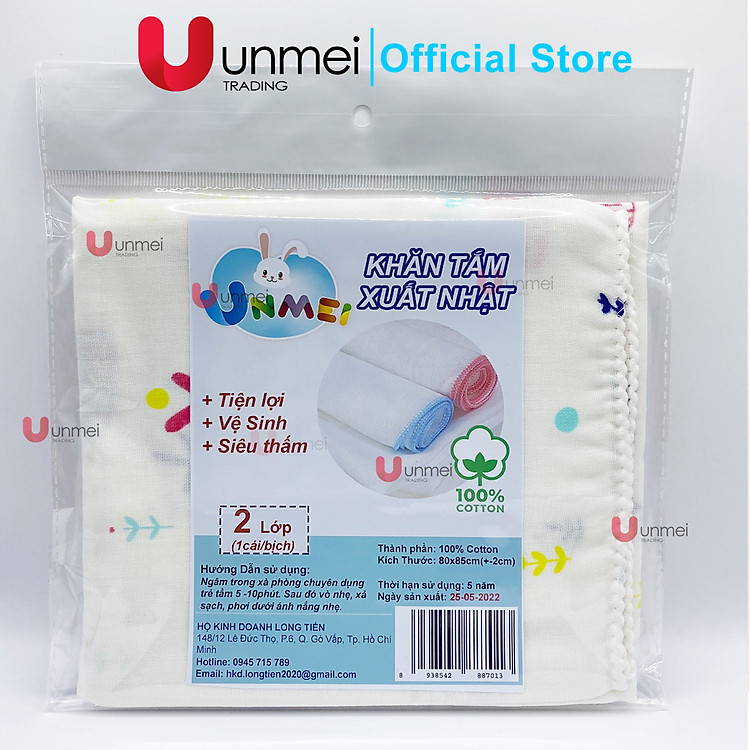 Tham Khảo tại ConCung: Khăn Xô Tắm In Hình Unmei 80x85cm , nhận ngay nhiều Ưu đãi