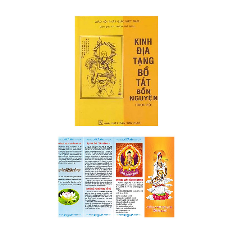 Kinh Địa Tạng Bồ Tát Bổn Nguyện Trọn Bộ (Bìa Mềm)