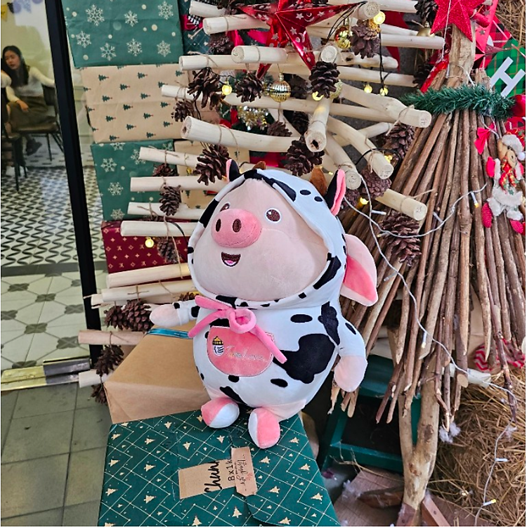 Thú nhồi bông heo TikTok dễ thương Chính hãng Tiết kiệm - Hình ảnh 5